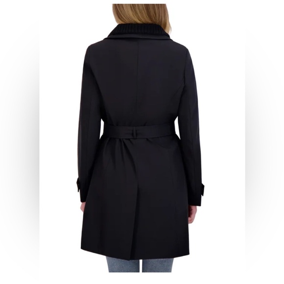 Halston Women's Belted Trench Coat - Picture 5 of 5